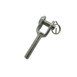 M8 RH A4-AISI 316 Stainless Steel Threaded Mini Jaw Terminal - 311.520.008