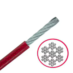 CABLE-GP-SS-PVC-RED-77-3-4-TRANSLUCENT