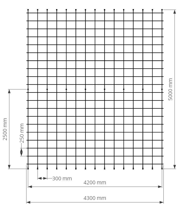 KIT DE ENREJADO ESTÁNDAR ASSY H1 W0.5 500