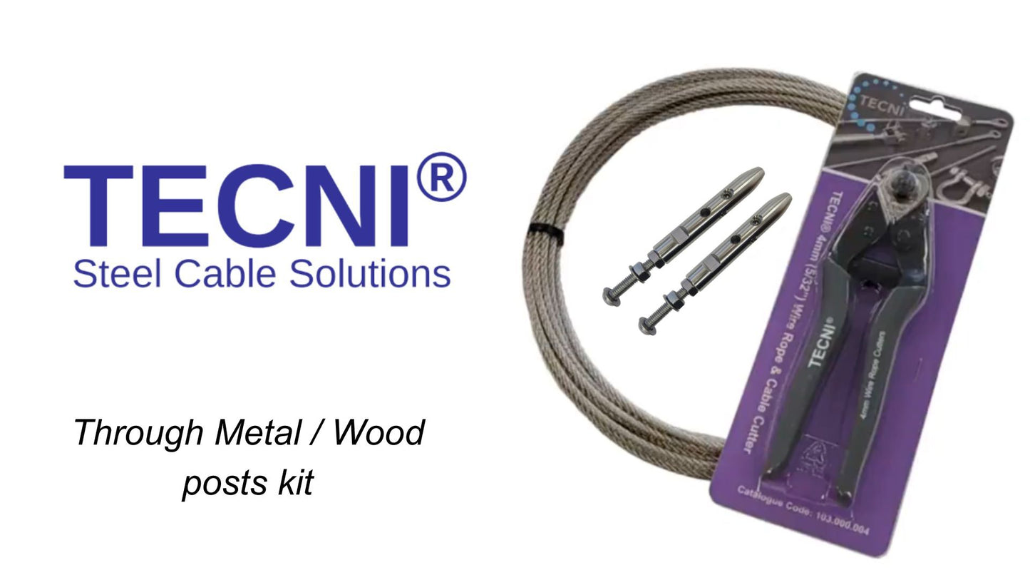 TECNI® 4mm Cable Balustrade Kits