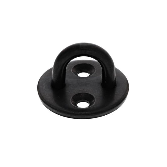 Black A4 AISI 316 Stainless Steel 8 x 20mm Round Eye Plate - 208.836.348