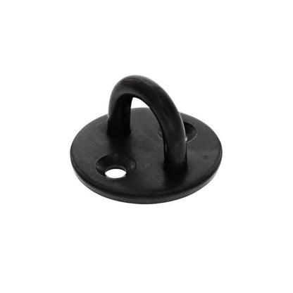 Black A4 AISI 316 Stainless Steel 8 x 20mm Round Eye Plate - 208.836.348