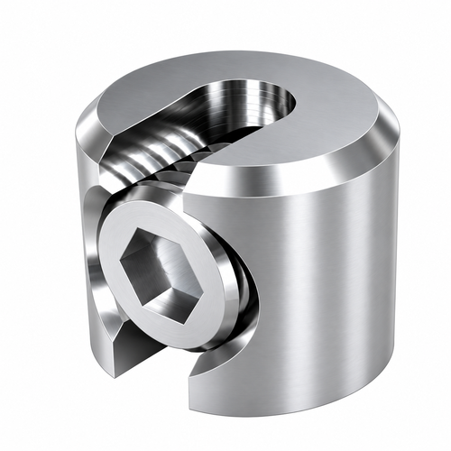 M8 A4-AISI 316 Stainless Steel DIY Stop Fitting for 3mm & 4mm Cable - 351.710.004