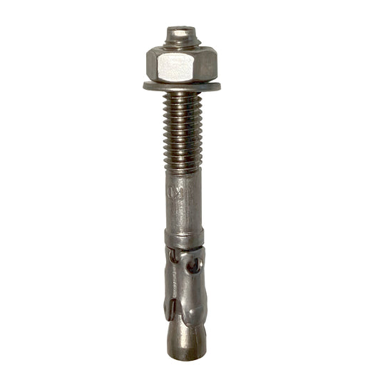 M10x80 A4-AISI 316 Anchor Bolt - Through Bolt - 163.080.010