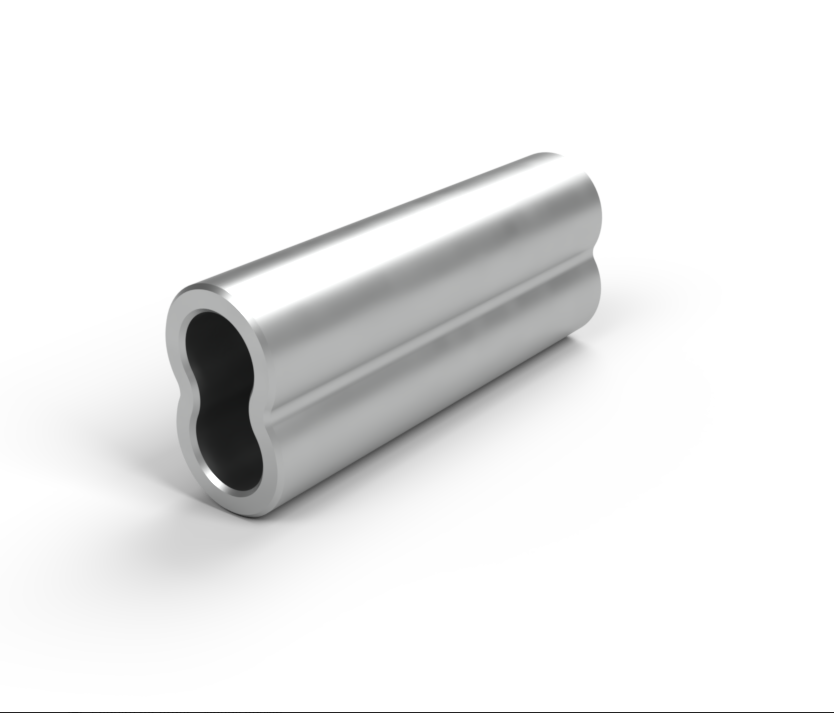 Code 0.8 Double Copper Nickel Plated Ferrule - 115.000.080