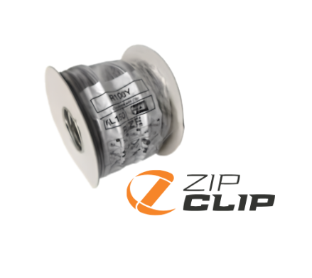 Zip-Clip Rize R100Y 100m reel of Galvanised wire compatible with KL150 120KG SWL - 113.100.120 .