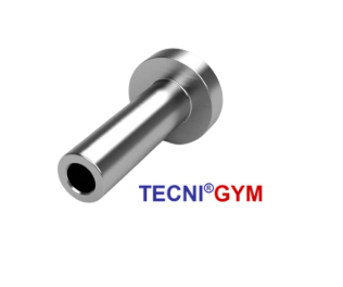TECNI GYM 4mm A4 AISI 316 Stainless Steel  Swage 15mm Disc End Stop Terminal - 208.040.015
