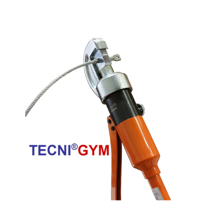 TECNI® 240-C Hydraulic Cable Crimper 2mm-8mm complete with Round & Hexagon Die Sets - 101.200.240