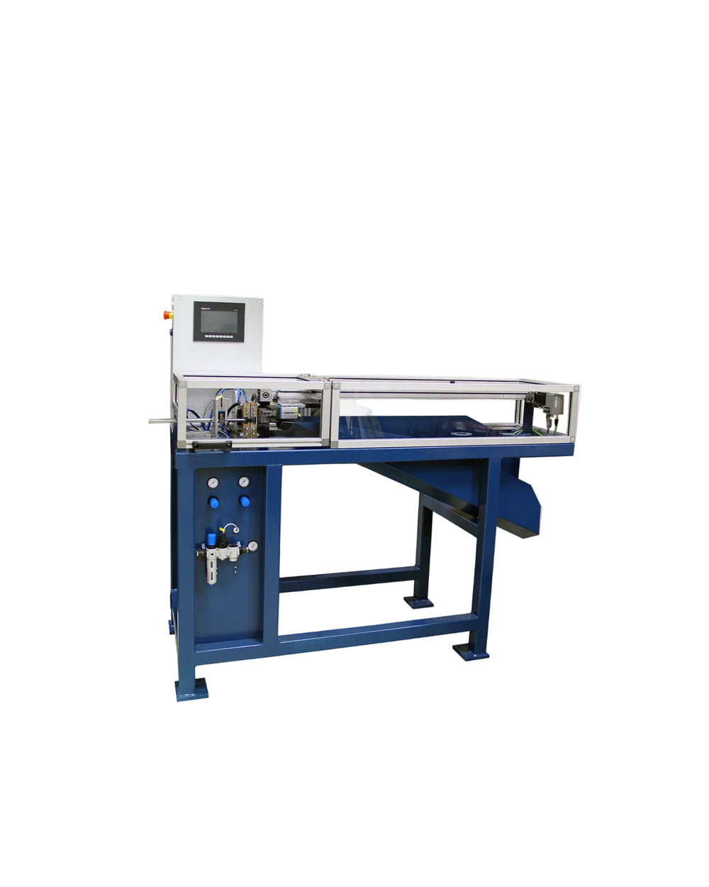 Photo of a singular TALURIT autocutter on a white background. 