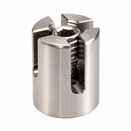 M6 A4-AISI 316 Stainless Steel Crossover Clip for 1.8mm-2.5mm Cable - 208.842.802
