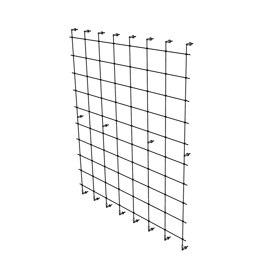 TECNI® Pro Cable Trellis Grid Kits