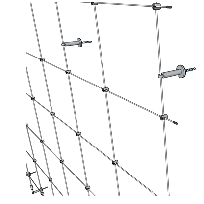 TECNI® Mini Pro Cable Trellis Grid Kits