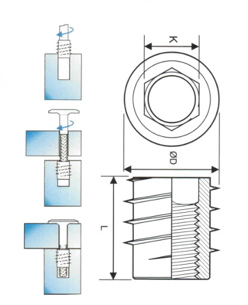 TORNILLO-LATÓN-M6-15-HEXAGONAL-INSERTO