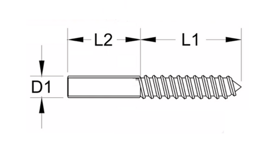 螺钉-SS-M6-A2-RH-25-37-双
