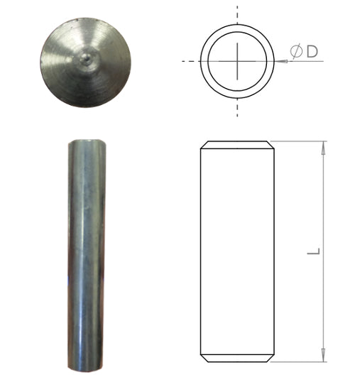 Tractel Shear Pin for Tirfor TU8 & TU16 Winch Catalogue Code: 190.008.836