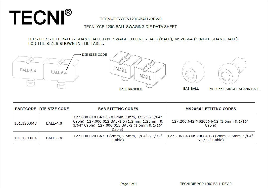 DIE-YCP-120C-4.8B